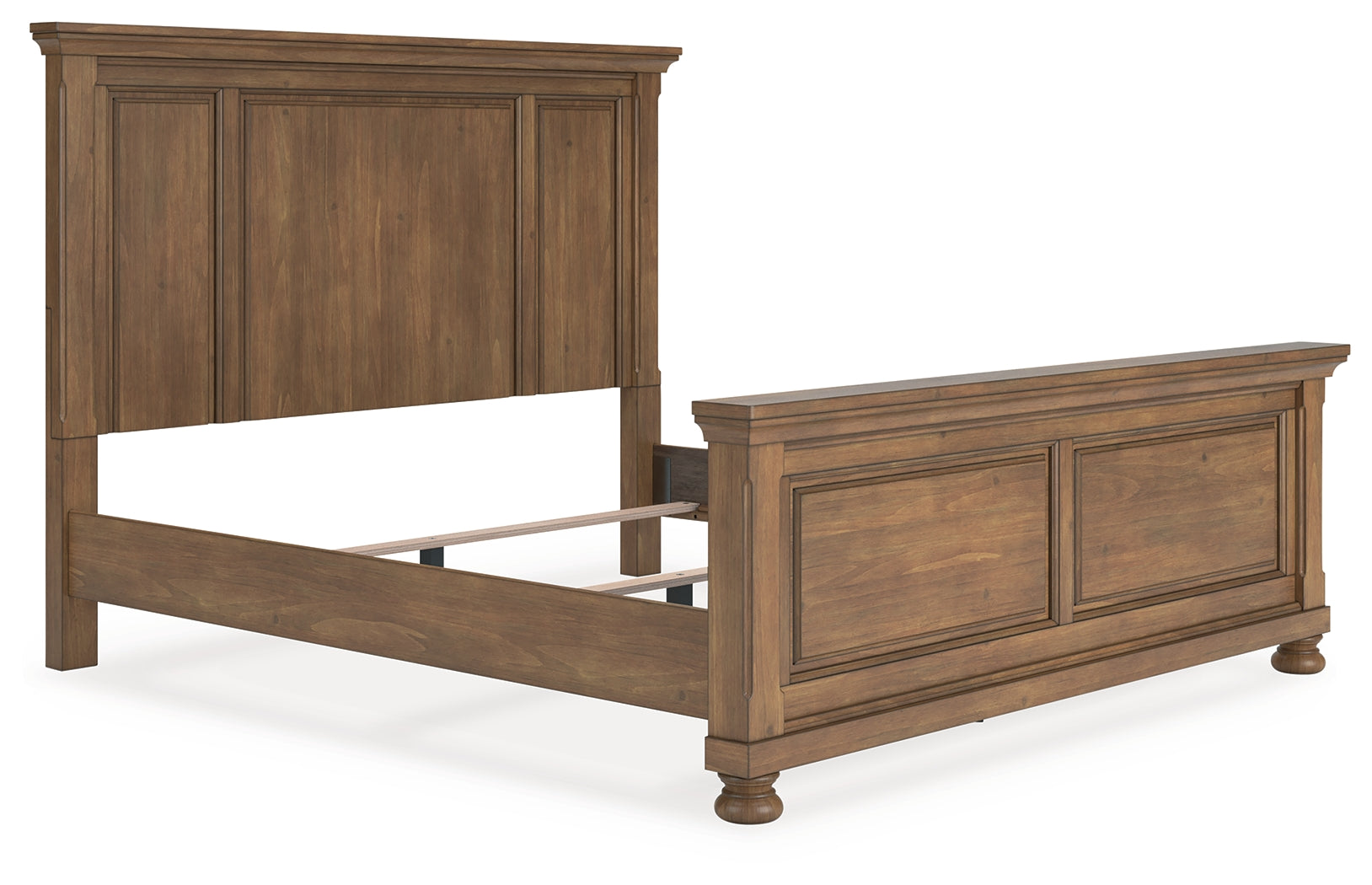 Feddinger Medium Brown King Panel Bed
