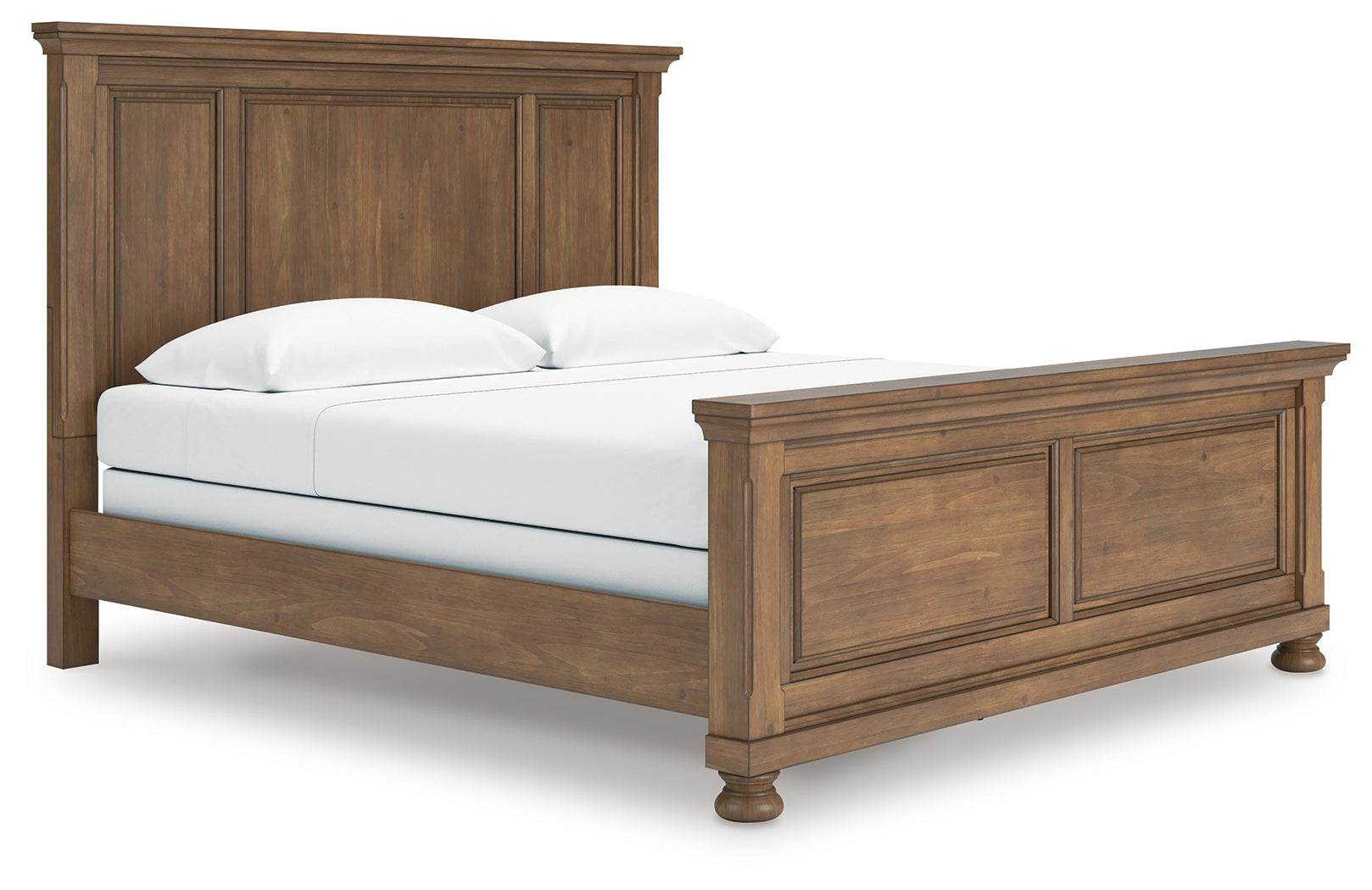 Feddinger Medium Brown King Panel Bed