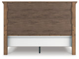 Feddinger Medium Brown King Panel Bed