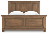 Feddinger Medium Brown King Panel Bed