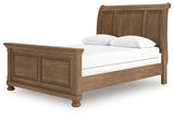 Feddinger Medium Brown Queen Sleigh Bed