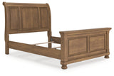 Feddinger Medium Brown Queen Sleigh Bed