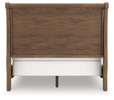 Feddinger Medium Brown Queen Sleigh Bed