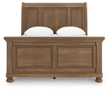 Feddinger Medium Brown Queen Sleigh Bed