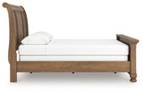 Feddinger Medium Brown Queen Sleigh Bed