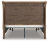 Feddinger Medium Brown Queen Storage Sleigh Bed