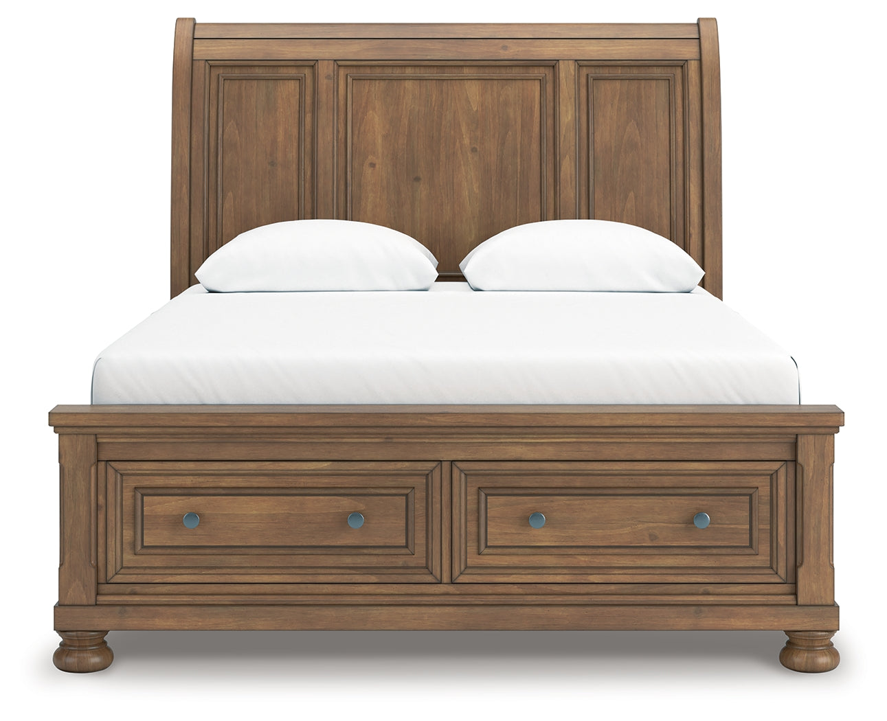 Feddinger Medium Brown Queen Storage Sleigh Bed