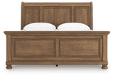 Feddinger Medium Brown King Sleigh Bed