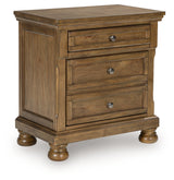 Feddinger Medium Brown Nightstand