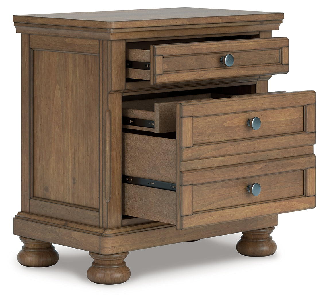 Feddinger Medium Brown Nightstand