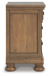 Feddinger Medium Brown Nightstand