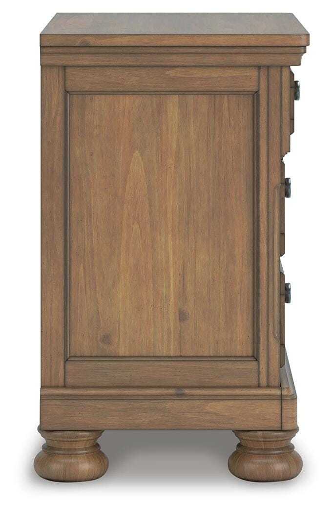 Feddinger Medium Brown Storage Sleigh Bedroom Set view 24