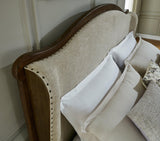 Sturlayne Brown Queen Upholstered Panel Bed