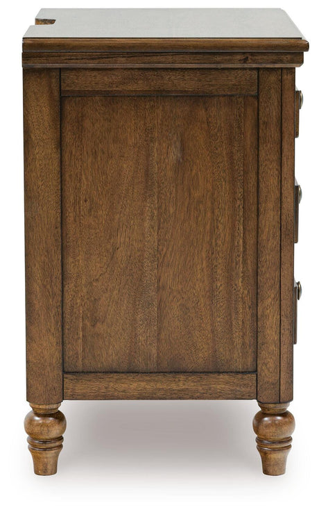 Sturlayne Brown Upholstered Panel Bedroom Set view 12