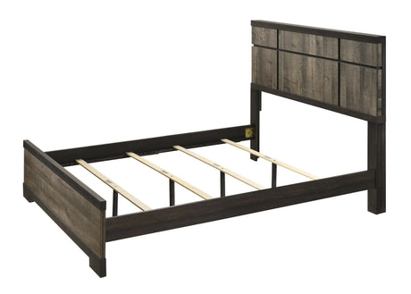Remington Gray Modern Contemporary Solid Wood And Veneers 4-Drawers Handle Accent Chest - Ella Furniture