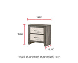 Rhett Dresser Brown/Cream, Modern Wood, 6 Spacious Drawers - Ella Furniture