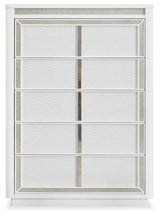 Chalanna White Upholstered Storage Bedroom Set view 11