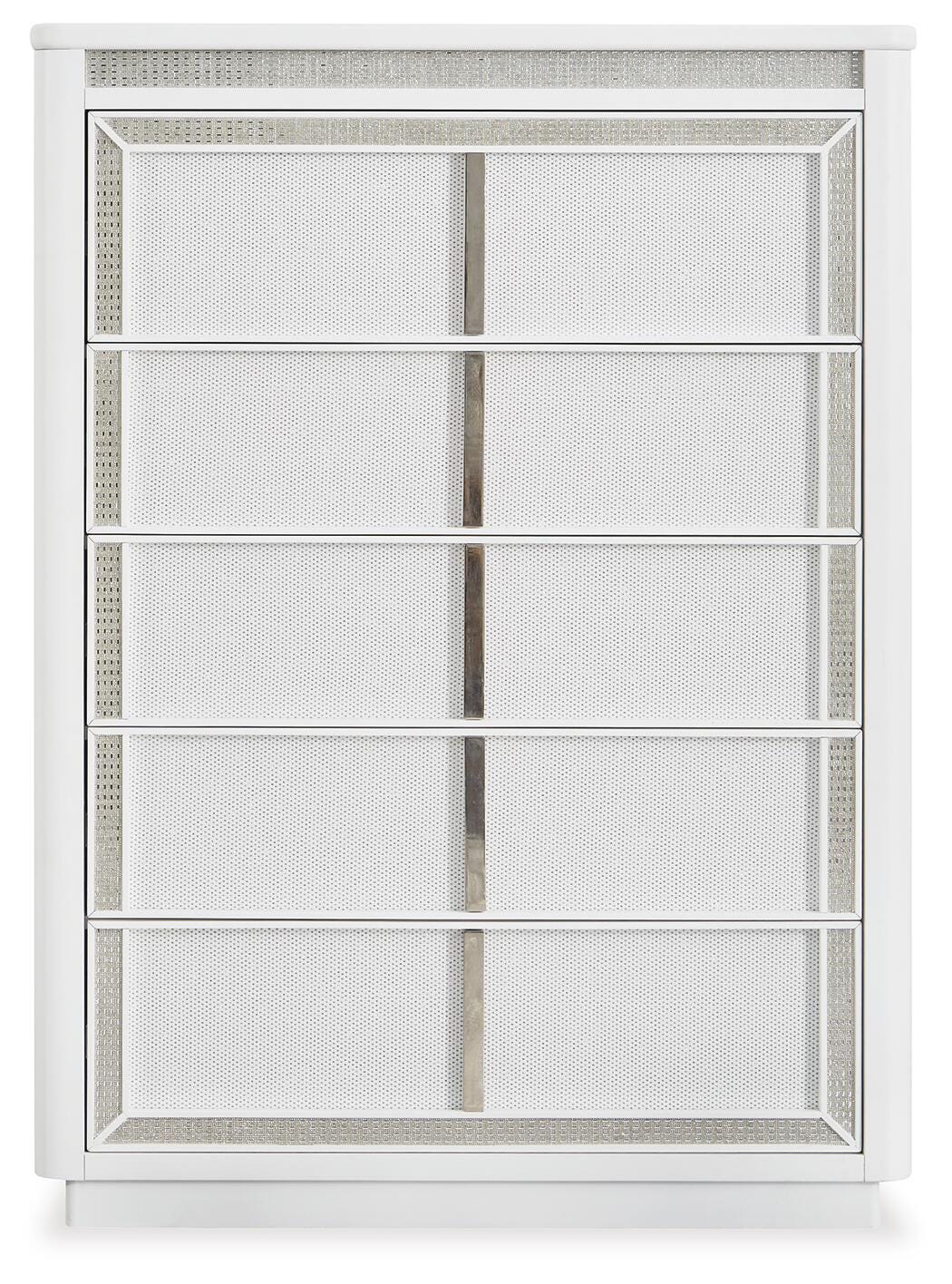 Chalanna White Upholstered Storage Bedroom Set view 11