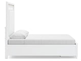 Chalanna White Upholstered Storage Bedroom Set view 17