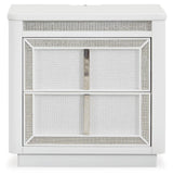 Chalanna White Upholstered Storage Bedroom Set view 25