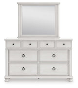 Rowlenstown Antique White Poster Bedroom Set view 10