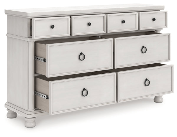 Rowlenstown Antique White Dresser