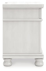Rowlenstown Antique White Nightstand