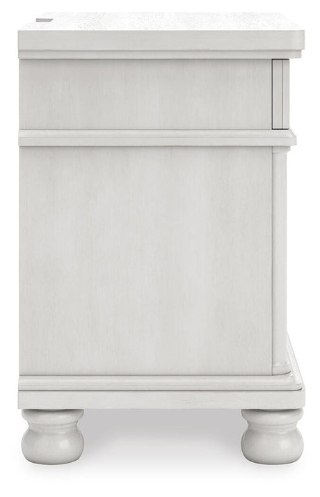 Rowlenstown Antique White Poster Bedroom Set view 20
