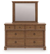 Rowlenstown Brown Poster Bedroom Set view 10