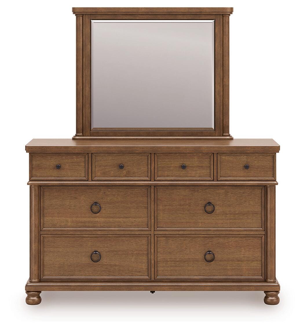 Rowlenstown Brown Poster Bedroom Set view 10