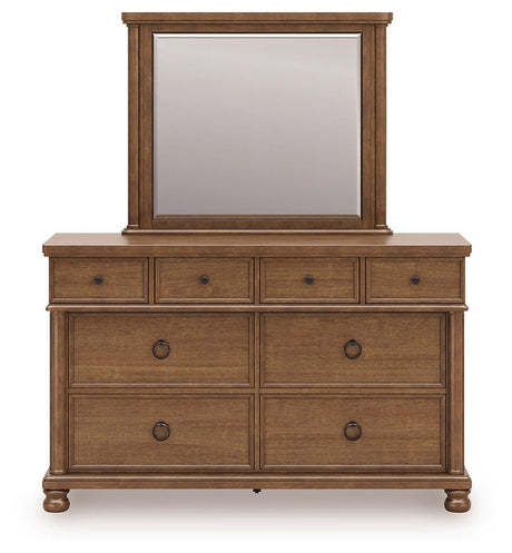 Rowlenstown Brown Poster Bedroom Set view 10