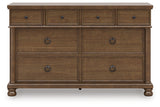Rowlenstown Brown Dresser