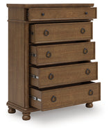 Rowlenstown Brown Chest of Drawers