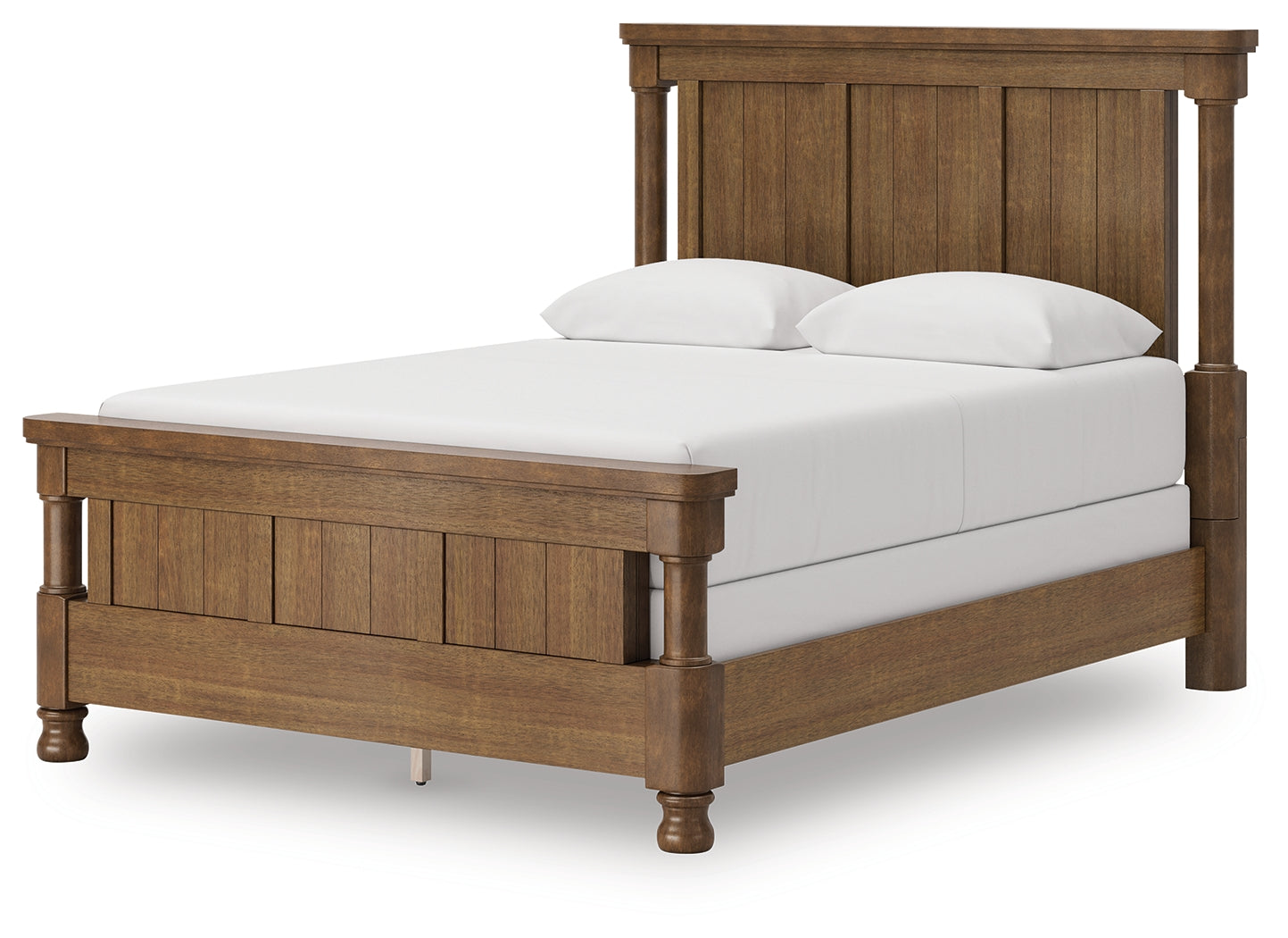 Rowlenstown Brown Queen Poster Bed