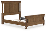 Rowlenstown Brown Queen Poster Bed