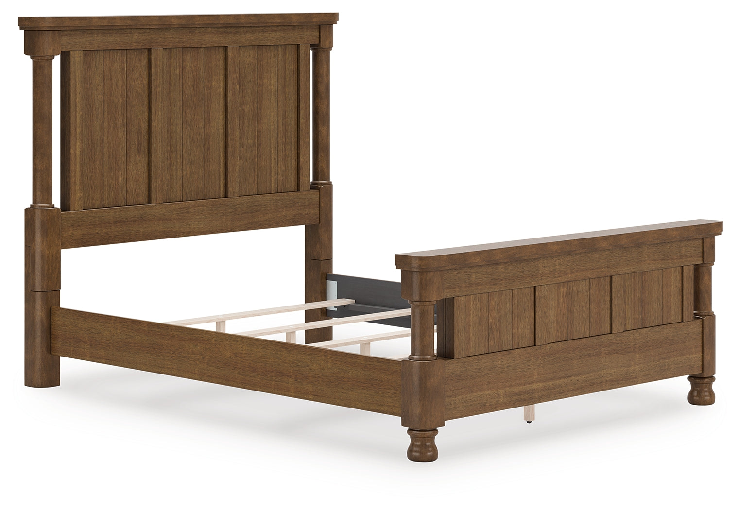 Rowlenstown Brown Queen Poster Bed