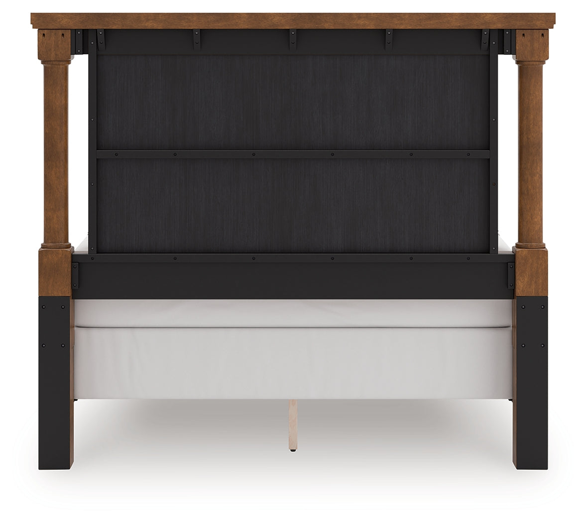Rowlenstown Brown Queen Poster Bed