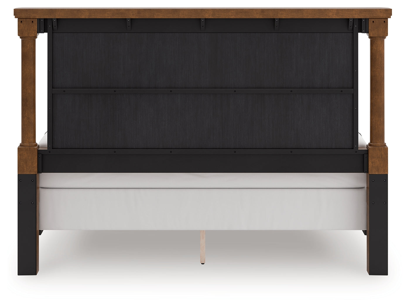 Rowlenstown Brown King Poster Bed