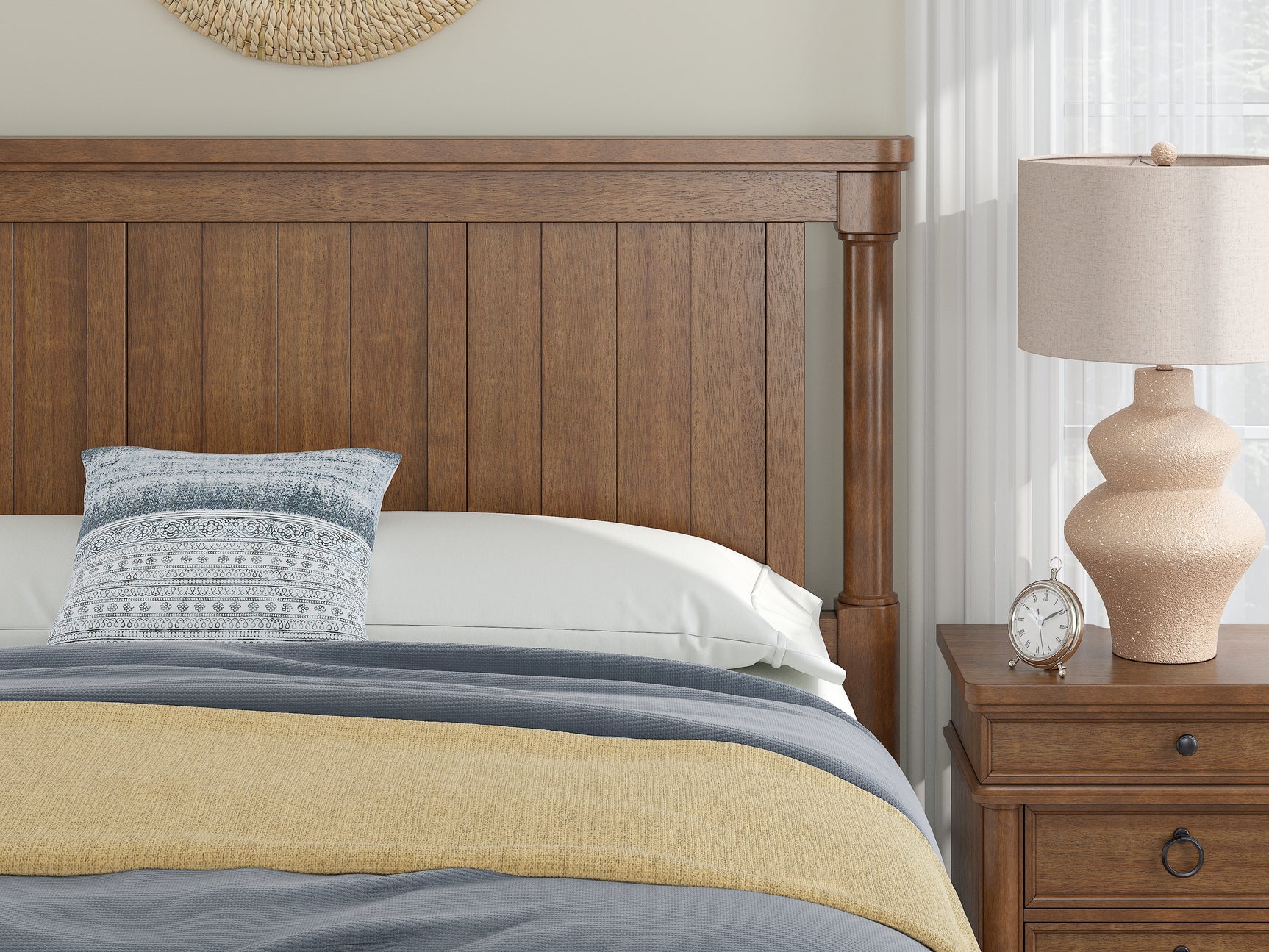 Rowlenstown Brown King Poster Bed
