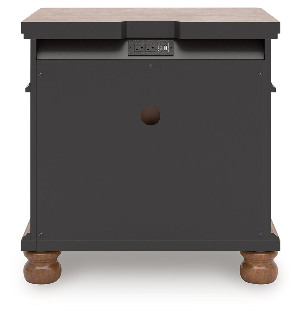 Rowlenstown Brown Nightstand