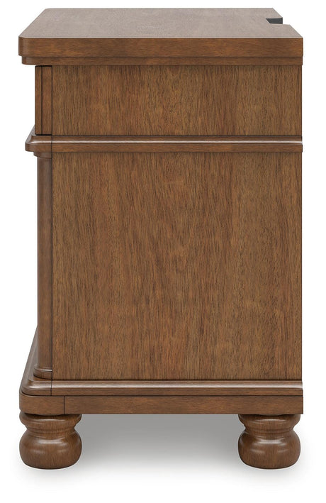 Rowlenstown Brown Poster Bedroom Set view 19