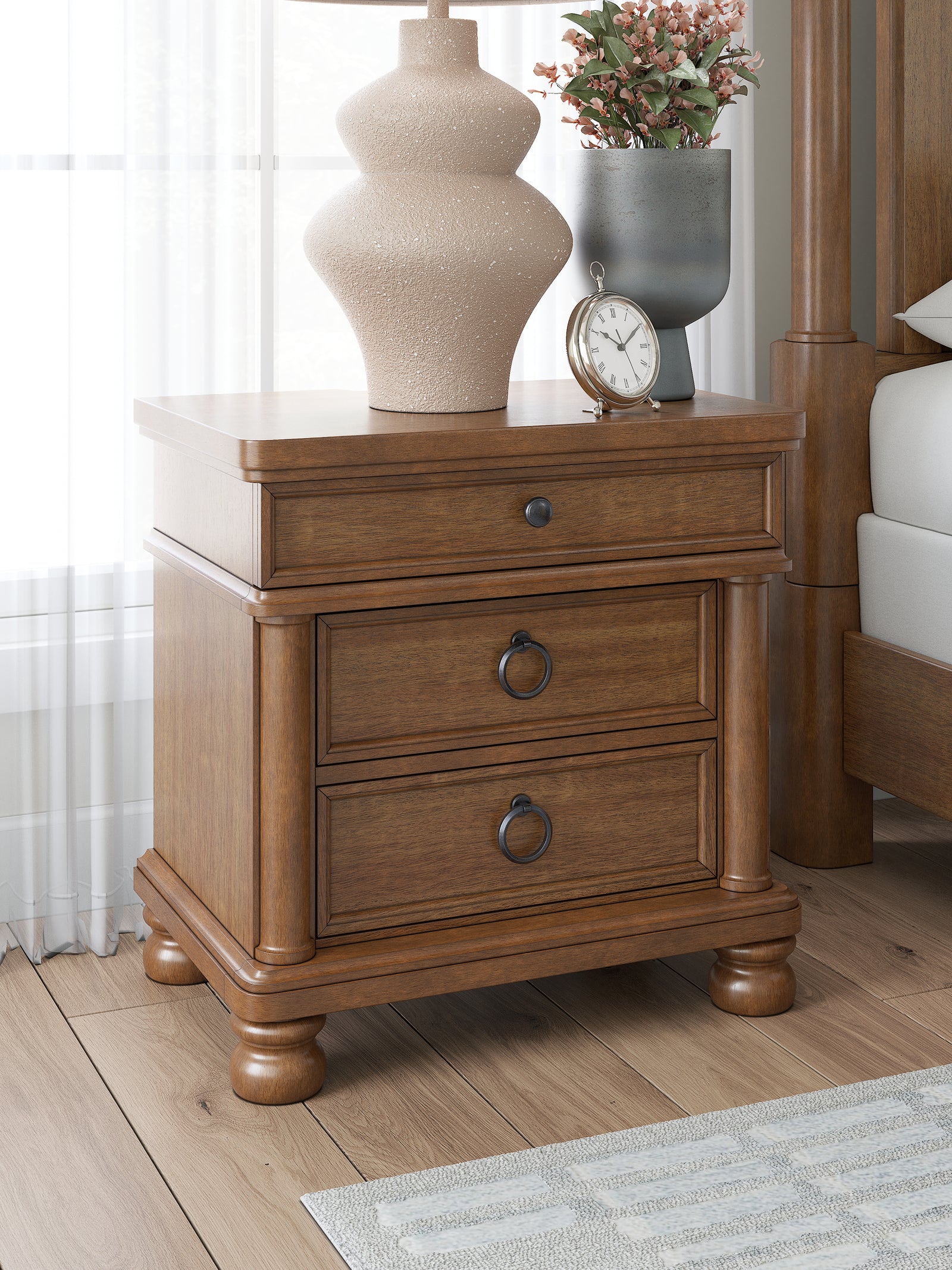 Rowlenstown Brown Nightstand