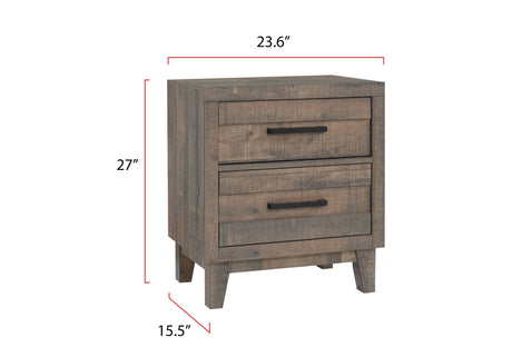 Tacoma Brown Tv Stand, Entertainment Cabinet, Media Console With Wood Finish And Wood Legs for Living Room - Ella Furniture