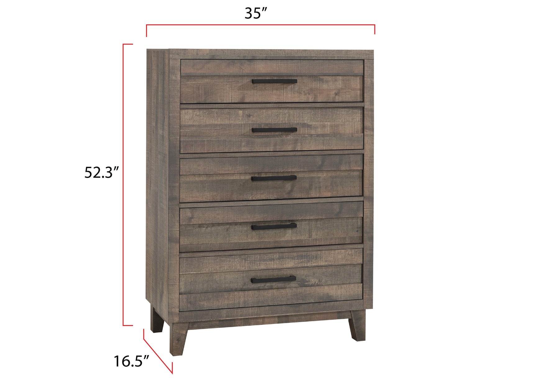 Tacoma Rustic Brown Modern TV Stand, Entertainment Cabinets, Natural Wood And Wood Legs For Living Room - Ella Furniture