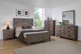 Tacoma Rustic Brown Modern TV Stand, Entertainment Cabinets, Natural Wood And Wood Legs For Living Room - Ella Furniture