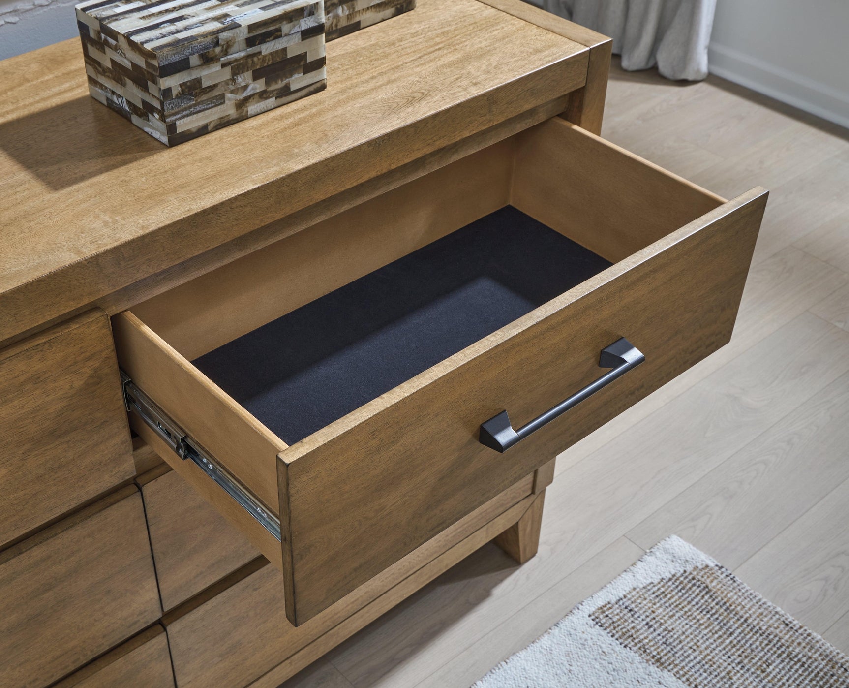 Sherbana Light Brown Dresser