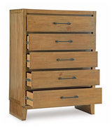 Sherbana Light Brown Chest of Drawers