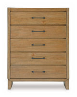 Sherbana Light Brown Chest of Drawers