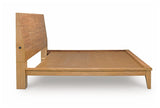 Sherbana Light Brown King Panel Bed