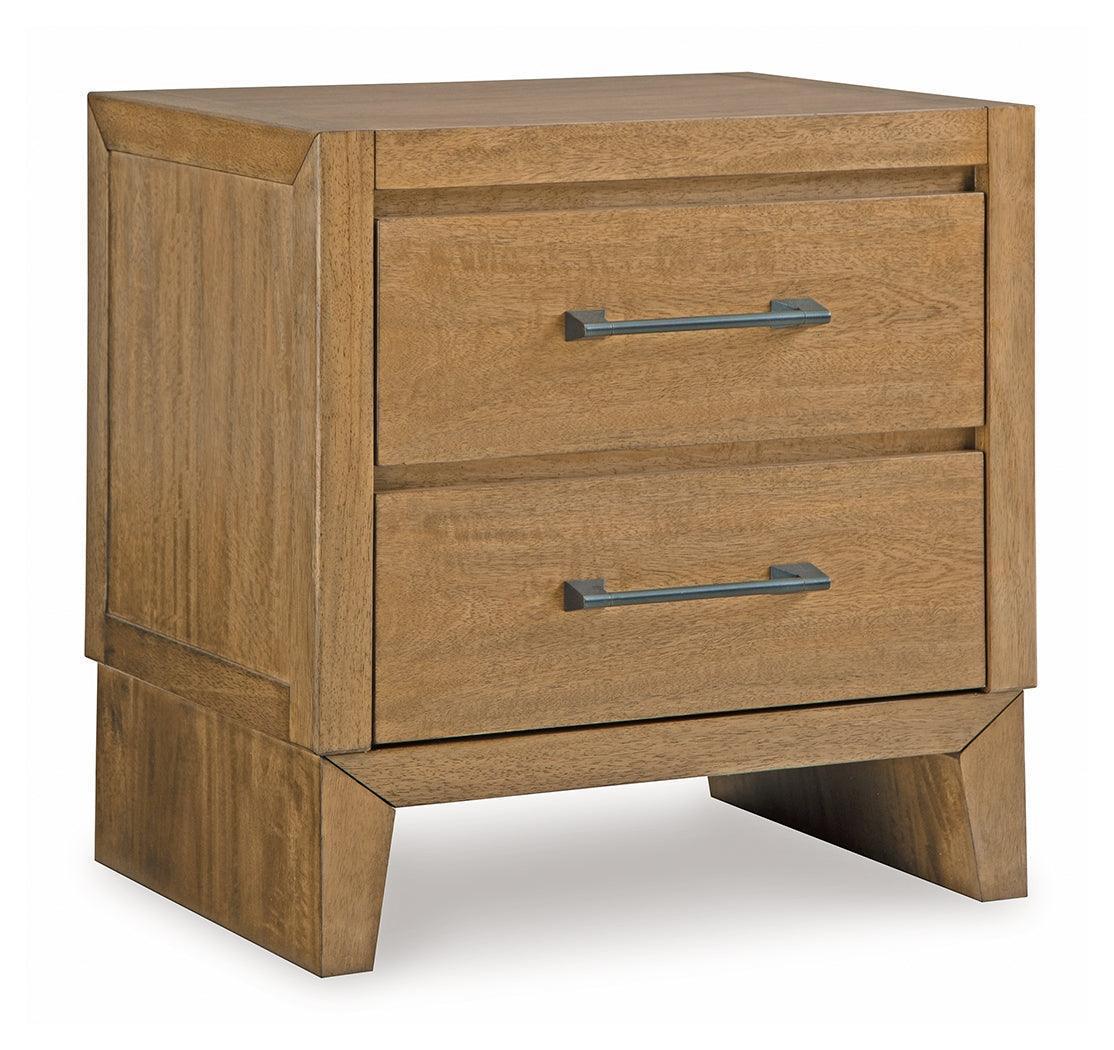 Sherbana Light Brown Nightstand